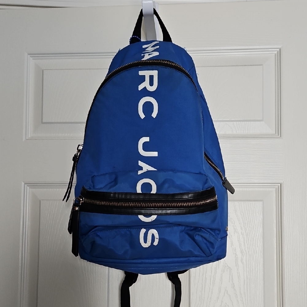 Marc Jacobs Vibrant Blue Unisex Backpack